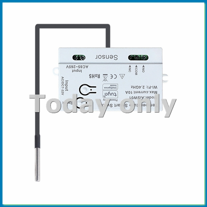 Wifi Thermostat - Tuya WiFi Temperatuurschakelaar Sensor 2.4G WiFi