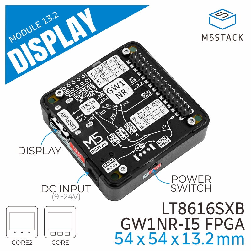 Electronics Project Kit - M5Stack officiële displaymodule 13.2