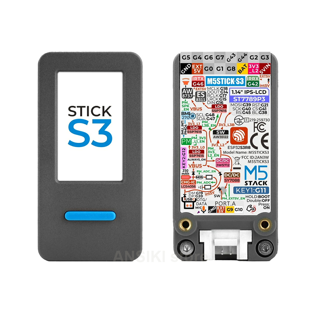 Electronics Project Kit - M5Stack M5StickS3 ESP32-S3 IoT-ontwikkelkit Draagbaar met