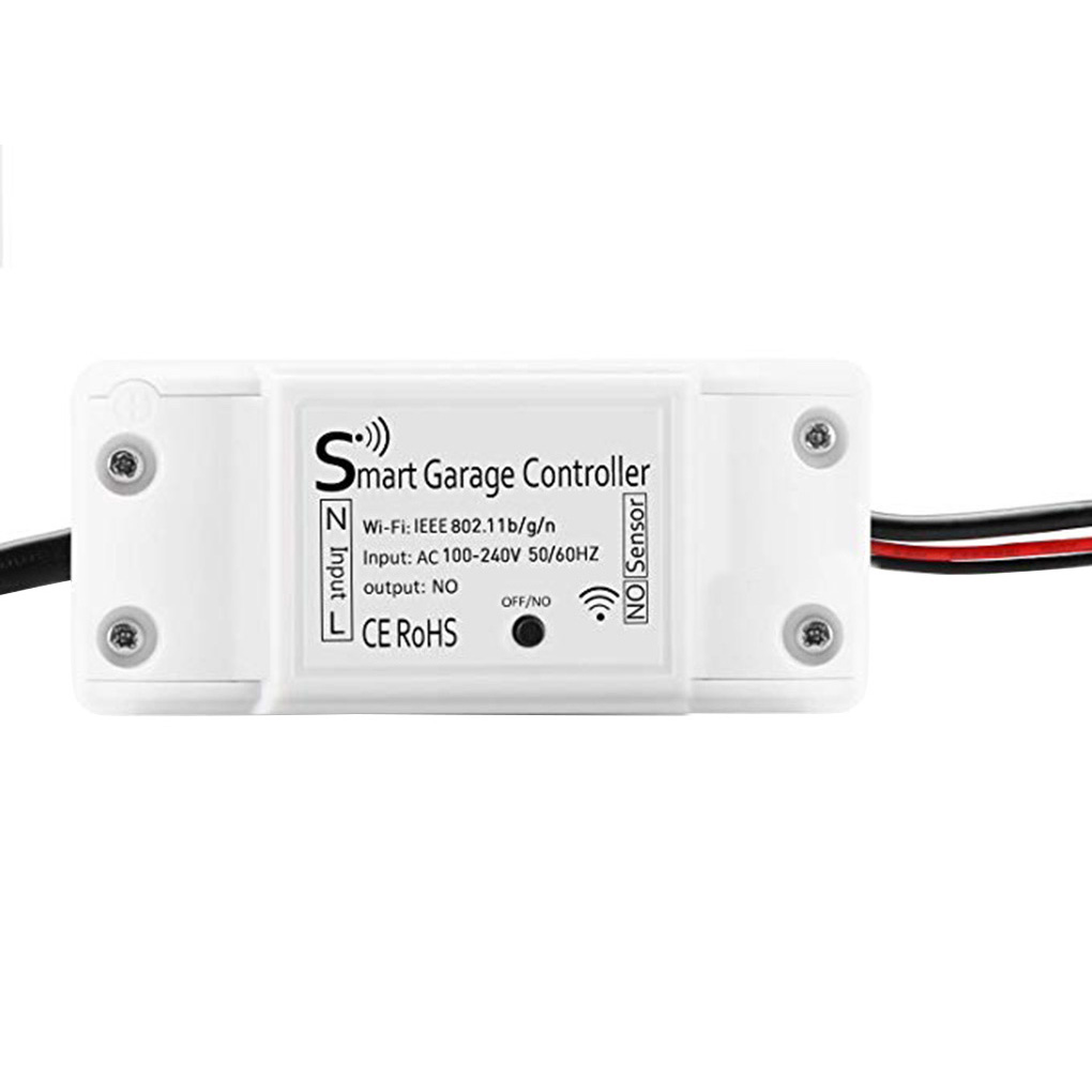Wifi Smart Plug - Tuya Garagedeurschakelaar WiFi Slimme garagedeuropener Bediening