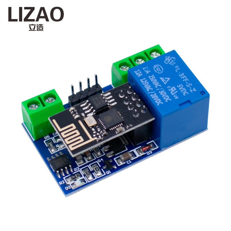 Esp8266 Relay Module - LIZAO ESP8266 5V WiFi IoT-relaismodule Domotica