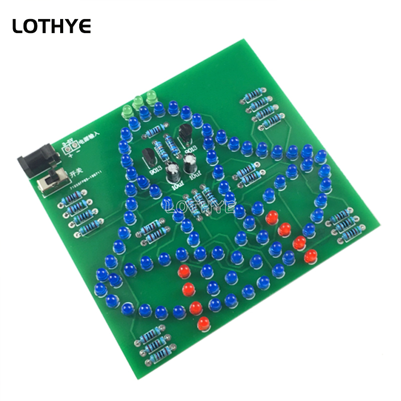DC 3-5V LED-licht Swing Windgo - Electronics Project Kit recensie en prijs