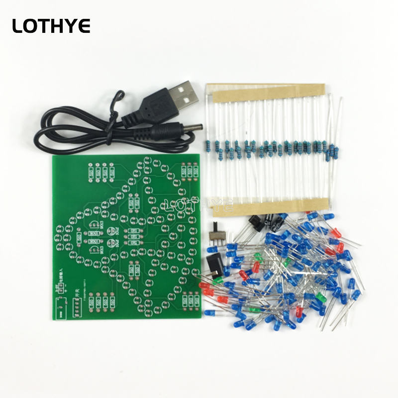 DC 3-5V LED-licht Swing Windgo - Electronics Project Kit recensie en prijs
