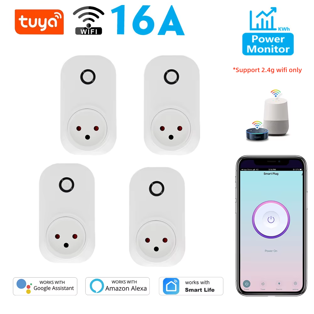 Tuya Smart Socket Israëlische  - Smart Light Switch Wifi recensie en prijs