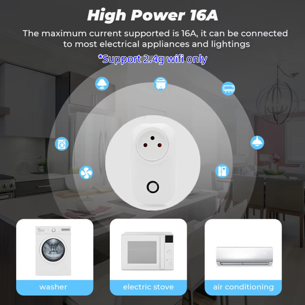 Tuya Smart Socket Israëlische  - Smart Light Switch Wifi recensie en prijs