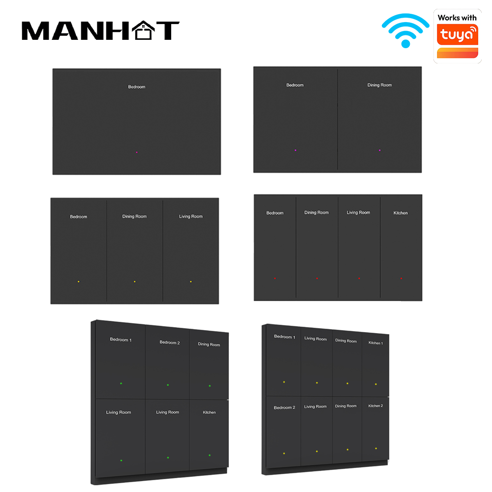 Manhot WIFI Smart DIY Naamscha - Smart Light Switch Wifi recensie en prijs