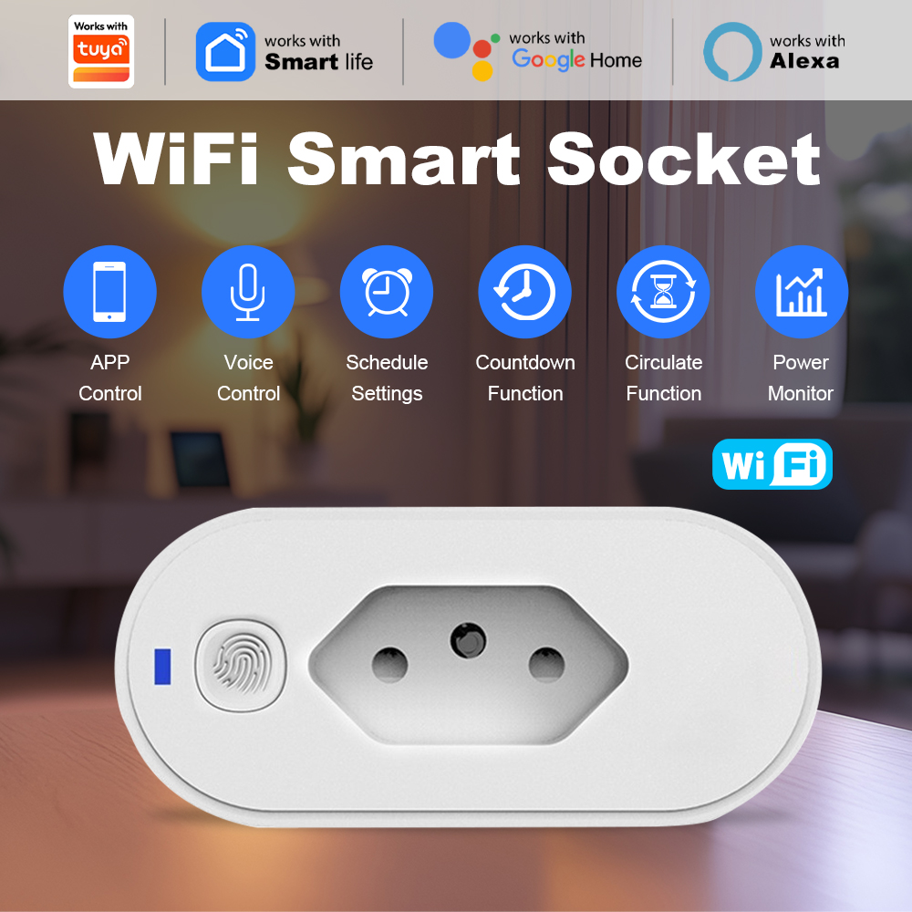 Brazil Wifi Smart Stekker 16A  - Wifi Smart Plug recensie en prijs