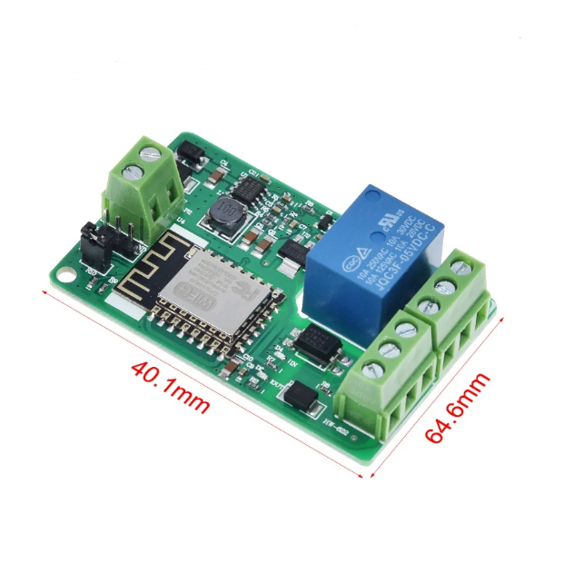 ESP8266 WIFI 1-kanaals relaism - Esp8266 Relay Module recensie en prijs