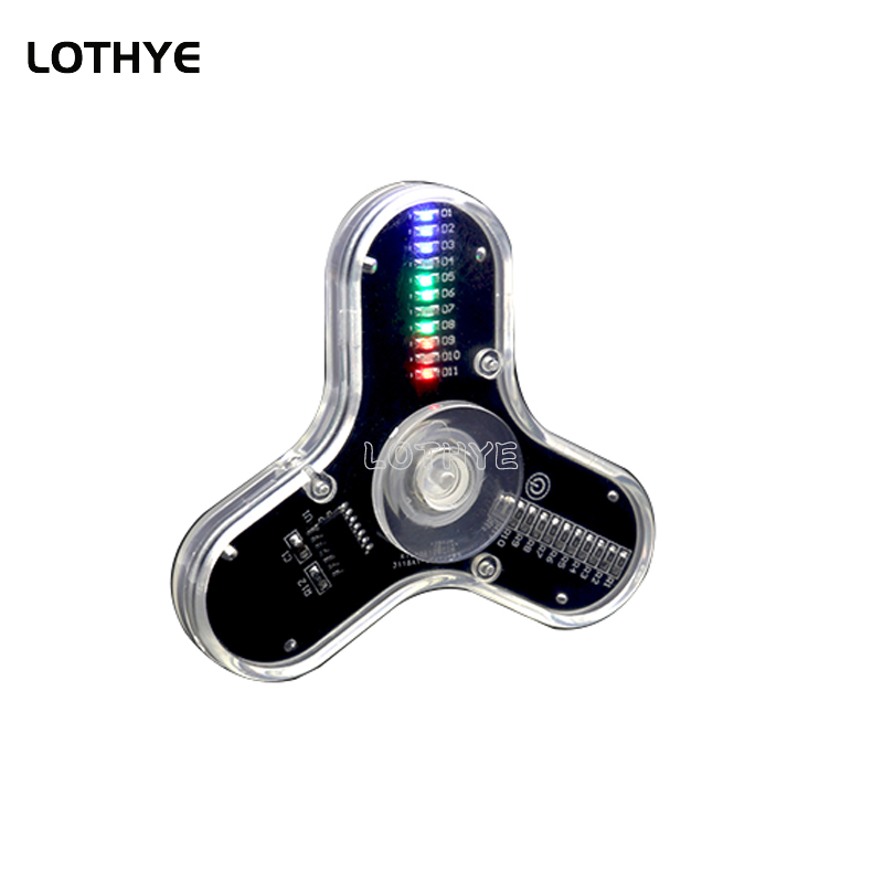 LED Fidget Spinner Vervaardigi - Electronics Project Kit recensie en prijs