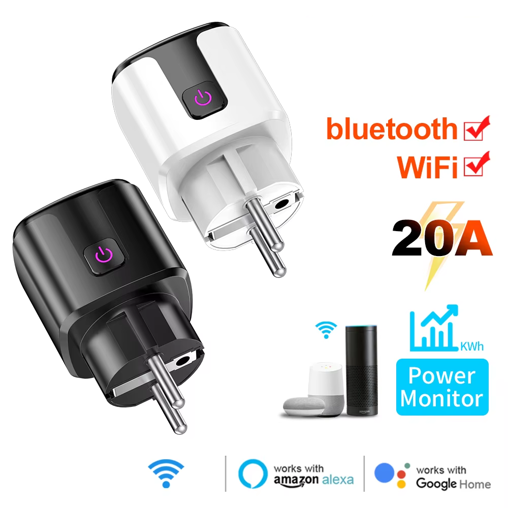 Smart 20A EU-stekker WiFi+Blue - Wifi Smart Plug recensie en prijs