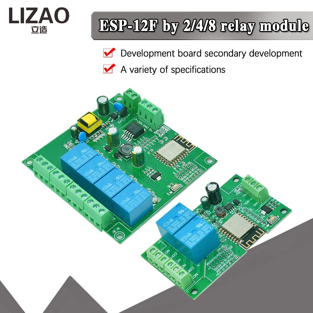 LIZAO 2/4/8 Kanaals ESP8266 ES - Esp8266 Relay Module recensie en prijs