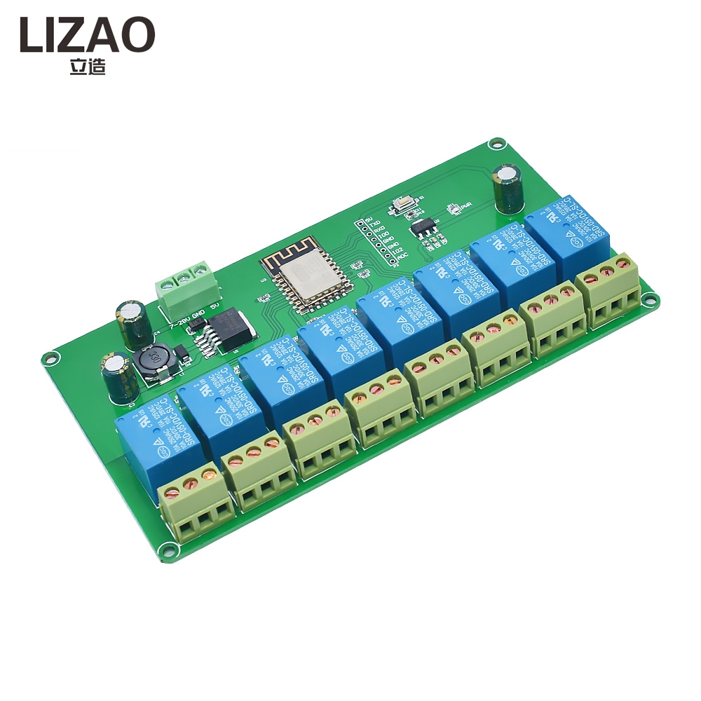 LIZAO 2/4/8 Kanaals ESP8266 ES - Esp8266 Relay Module recensie en prijs