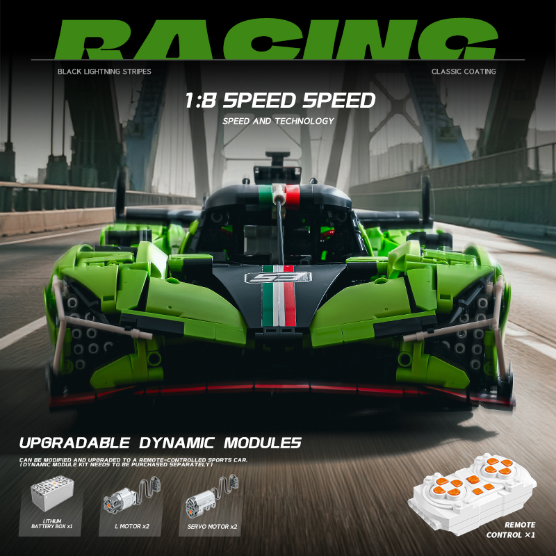 MOC Lamborghini SC63 WEC & IMS - Stem Robotics Kit recensie en prijs