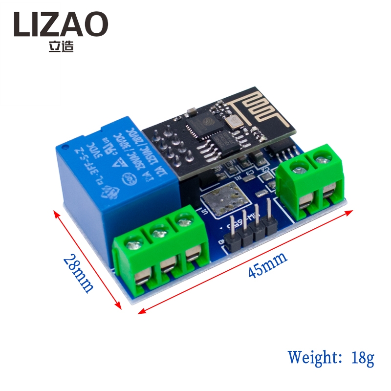 LIZAO ESP8266 5V WiFi IoT-rela - Esp8266 Relay Module recensie en prijs