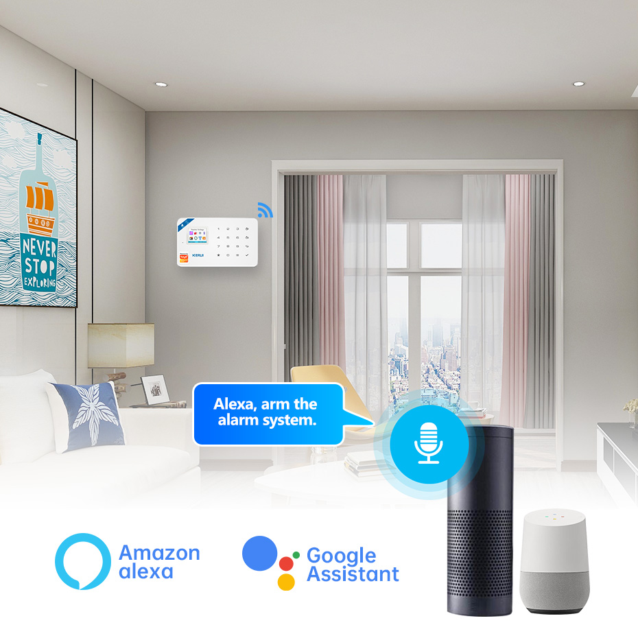 KERUI Alarmsysteem Kit W184 4G - Smart Home Automation Kit recensie en prijs