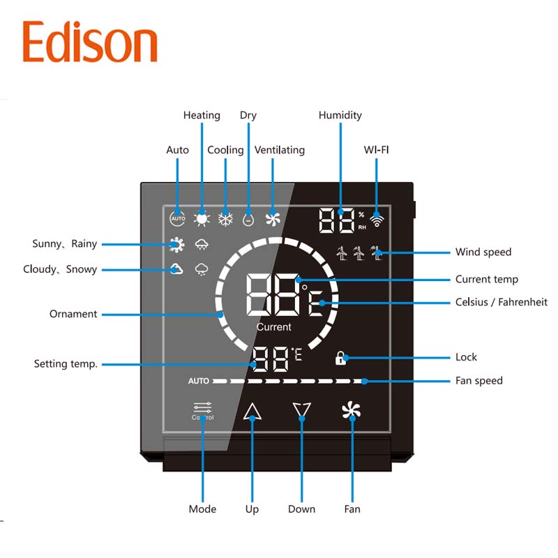 Flexibele PVC Smart AC-control - Wifi Thermostat recensie en prijs